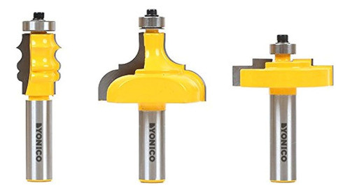 Yonico 18322 Complete Picture Frame Making Router Bit Set Co 0