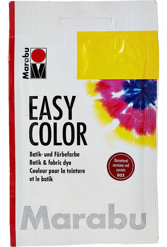 Marabu Tinte Textil 25 G Rojo Fuego 0