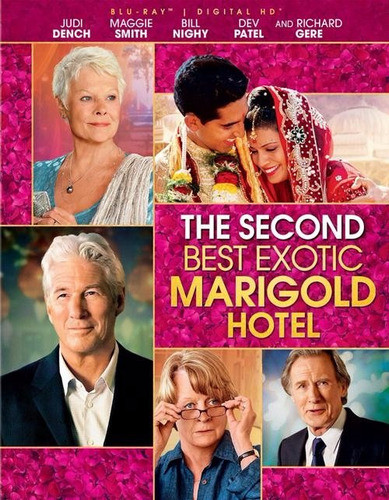 Blu-ray Second Best Exotic Marigold Hotel / Hotel Marigold 2 0