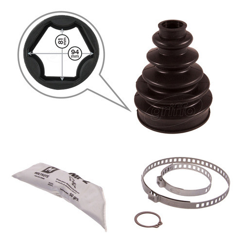 Kit Fuelle Homocinetica Lado Caja Citroen C4 - 0