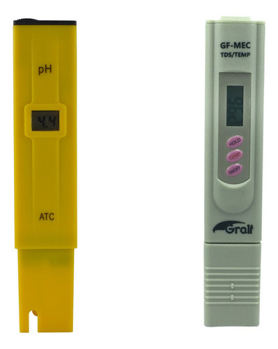 Kit Medidor Digital Ph + Medidor Tds Electro-conductividad 0