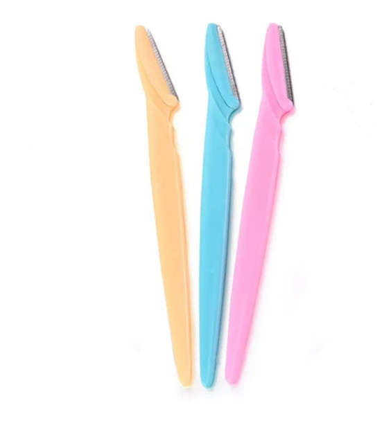 Perfilador Cejas X 12 Navaja Quita Vello Facial Depilador 0