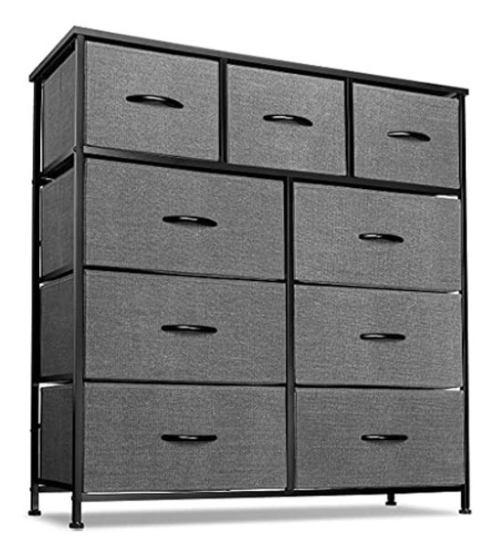 Cómoda Sorbus Con 9 Cajones - Unidad De Torre De Almacenamie 0