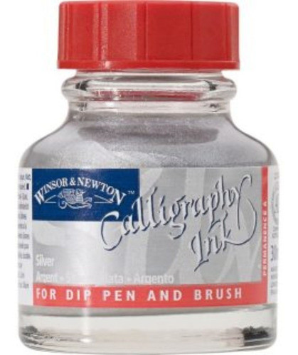 Tinta Plata Mate Winsor And Newton Calligraphy Caligrafia 0