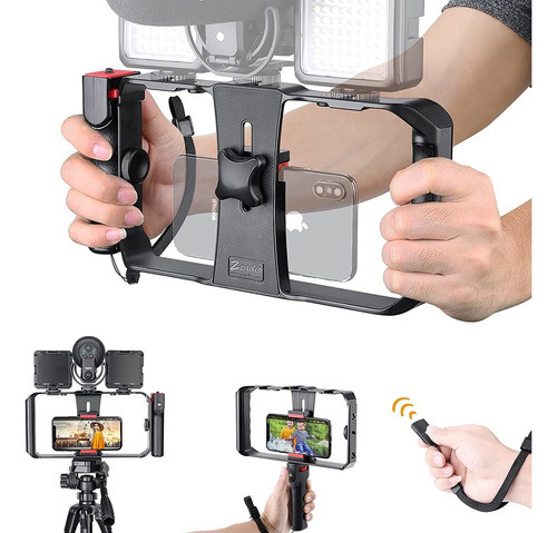 Estabilizador Para Celular Zeadio Para Tripode + Control 0