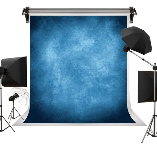 Fondo Para Fotografia Vintage 1.5x2.1mts Azul Oscuro 0
