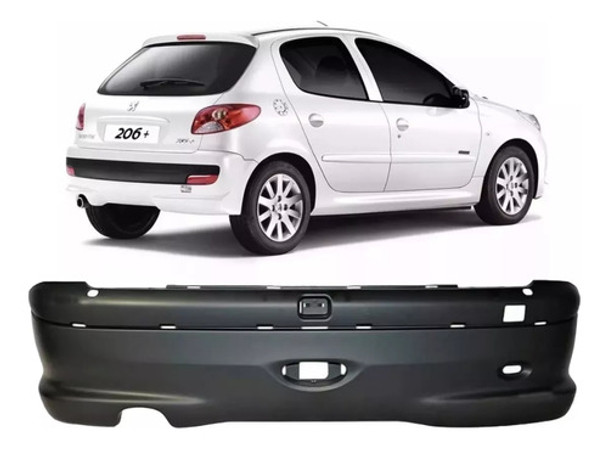 Paragolpe Trasero Peugeot 206 0 Paragolpe Trasero Peugeot 206 0