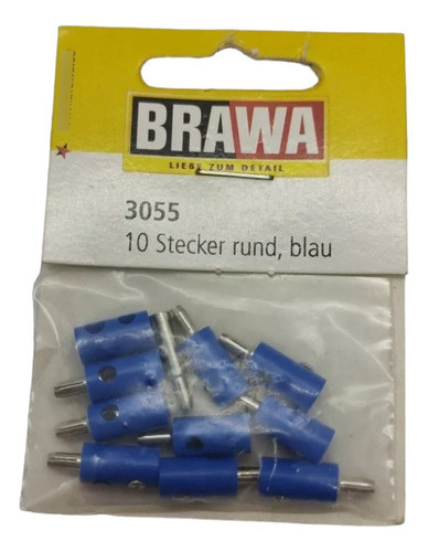 Brawa Conector Maqueta Ferromodelismo Cod 3055 X 10u 0