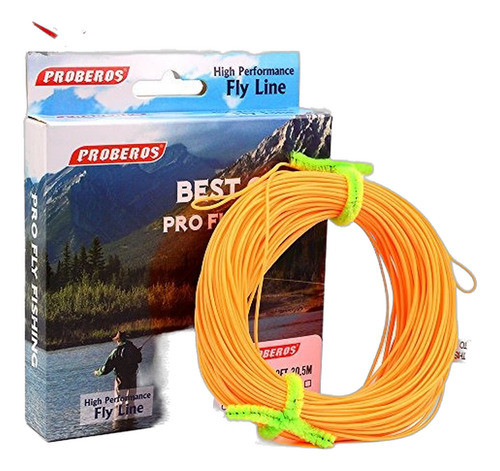 Proberos Fly Line Con Una Línea De Pesca Con Mosca Flotante 0