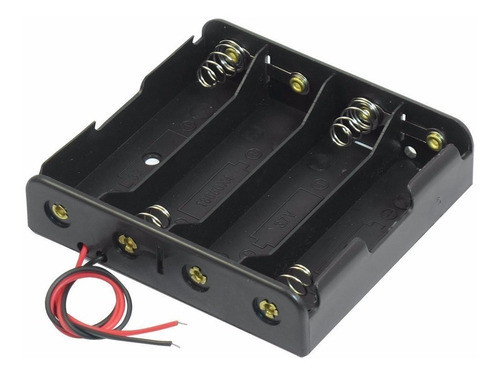 Porta Pilas Baterias X4 / Pila Bateria 18650 Para 4 Baterias 0