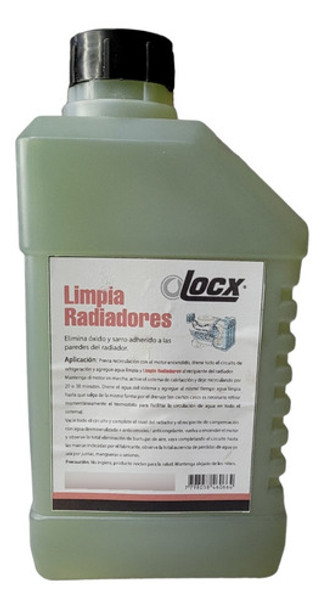 Limpia Radiador Block Tapa Cilindro Locx 1 Lt Elimina Oxido 0