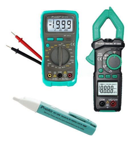 Multimetro Tester Pinza Amperometrica Buscapolo Proskit 0
