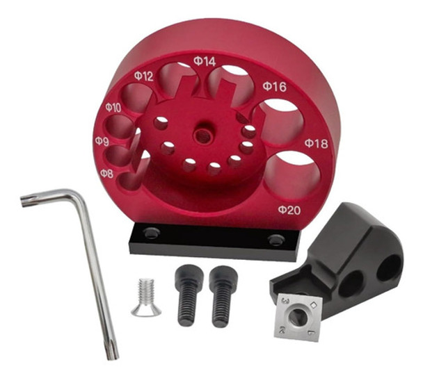 Herramienta Para Taladro, Hace Agujeros Redondos En Madera 0