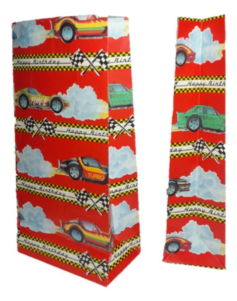 Bolsas/cumpleaños/souvenirs/cotillón X 50 Unid. 12x6x24 0