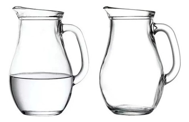 Jarra 250 Cc De Vidrio Bistro Pasabahce Agua Jugos Bebidas G 0