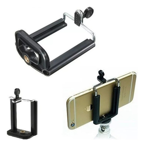 Adaptador Clip Tripode Monopod P/ Celulares Soporte Repuesto 0