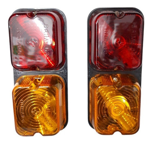 Faros De Posicion Rojo Ambar 634 T Baiml 0