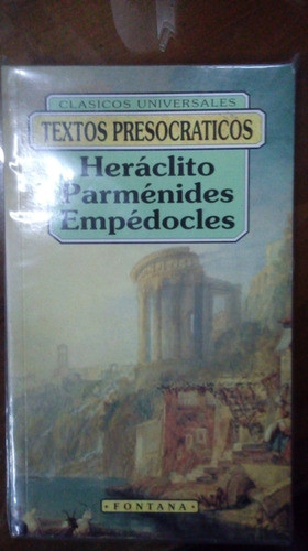 Libro Textos Presocraticos 0