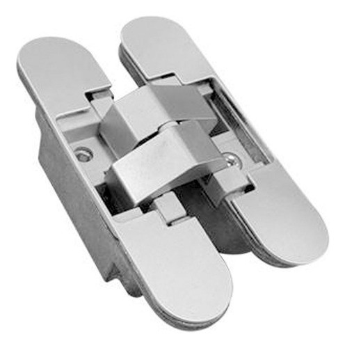 Bisagras Ocultas Invisible Acero Cromo Mate 110mm Bronzen 0