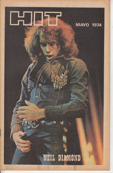1974 Revista Hit Neil Diamond Johnny Hallyday Musica 0