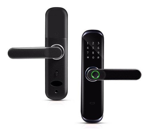Cerradura Inteligente Lector Huella Wifi Tuya Smart  Power 0