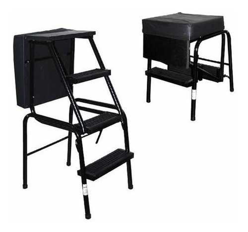 Guantes Y Banqueta Plegable 4 Peldaños Ferrimex 0