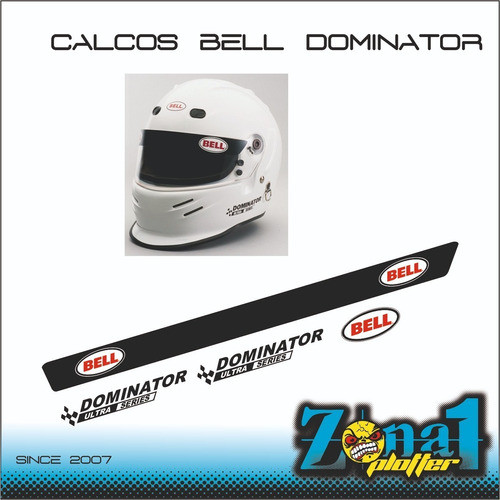 Calcomanias Simil Bell Dominator 0