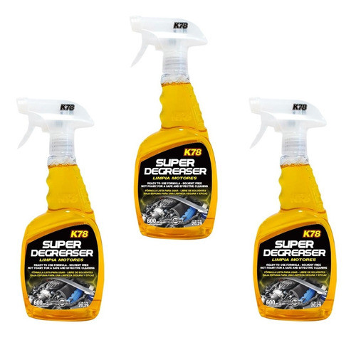Limpia Motores Desengrasante De Motor K78 600cc Gatillo X15 0