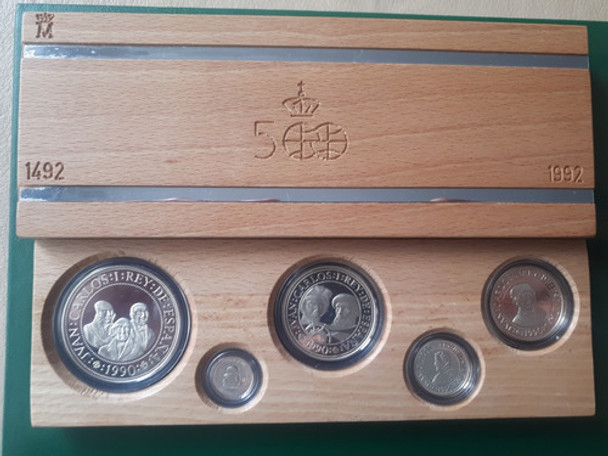 Set Monedas España 500 Años Del Descubrimiento De América 0 Set Monedas España 500 Años Del Descubrimiento De América 0