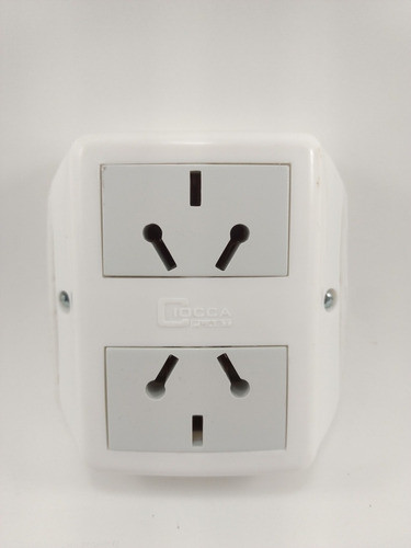 Toma Doble Para Pared 0