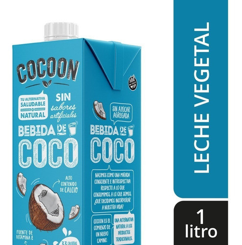 Bebida De Coco Cocoon 1l. 0