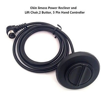 2 Botón Arriba/abajo Okin Ascensor Silla Mano Remoto Control 0