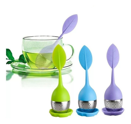 Infusor De Té Forma Hoja 15cm 0