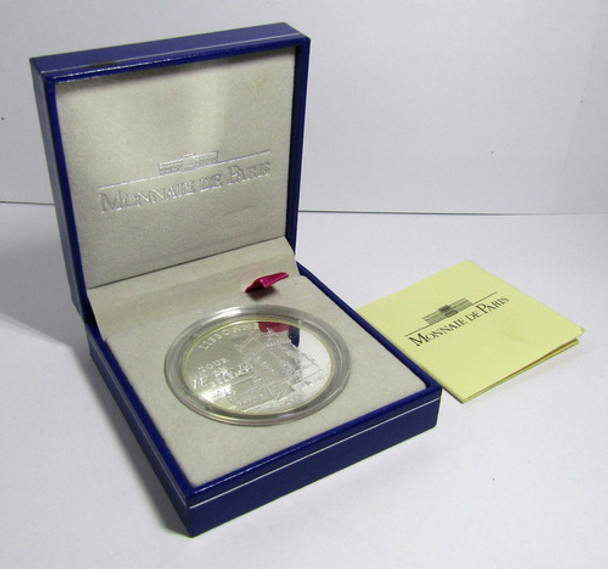 Francia 100 Francos 15 Euros 1997 Plata Lisbone Proof Km1174 0 Francia 100 Francos 15 Euros 1997 Plata Lisbone Proof Km1174 0