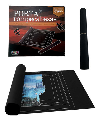 Porta Rompecabezas Protector Tapete Almacenamiento Unicos 0
