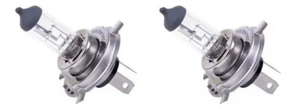 Par X2 De Lamparas Halogena H4 12v 60/55w 0