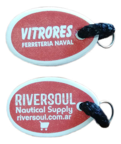 Llavero Flotante Riversoul Náutico Goma Eva !!! 0