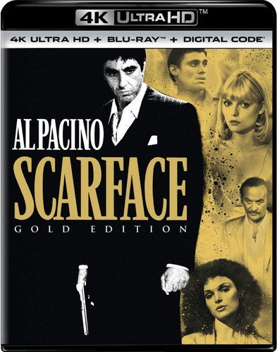 Blu Ray 4k Ultra Hd Scarface Al Pacino De Palma 0