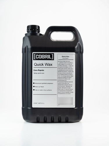 Quick Wax - Cera Rapida Cobril 5 Lts 0