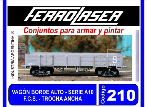 Vagón De Carga Ferrolaser 210 0