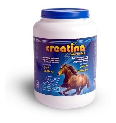 Creatina 1 Kg  Microsules ( Equinos) 0