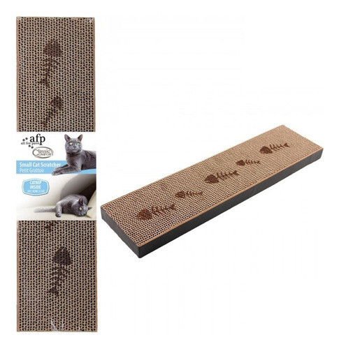 Rascador Para Gatos De Carton 45x11,5x2,5cm De Alto 0