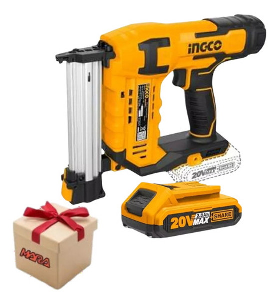 Clavadora A Bateria 20v P20s 15mm A 35mm Ingco Cbnli3508 0
