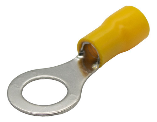 20 Terminales Preaislado Ojal Amarillo C5 8.4mm 2.6-6.5mm2 0