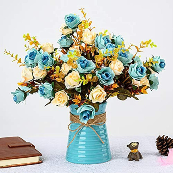 Multi Caramelos Ramos De Flores Artificiales Con Jarrón De C 0 Multi Caramelos Ramos De Flores Artificiales Con Jarrón De C 0