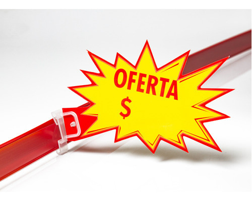 Gráfica Stopper Saliente Góndola Diseño Estrella /pack 40u 0