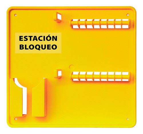Estacion Plastica Para Kit Boqueo Dielectrico Imprescindible 0