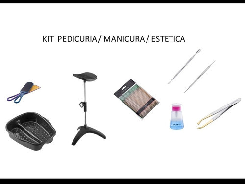 Kit Estética Manicura Pedicuria Peluquería 0