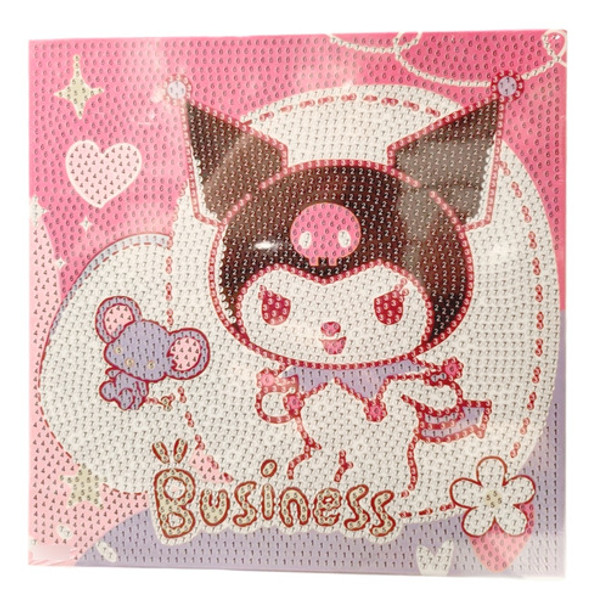 Kit De Pintura Strass Colores Kuromi Sanrio 0 Kit De Pintura Strass Colores Kuromi Sanrio 0