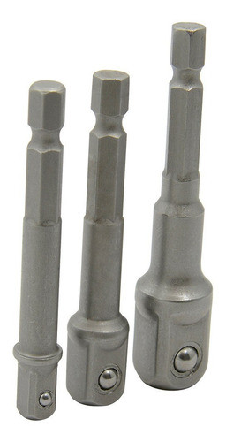 Juego De 3 Adaptadores P/dados Encastre 1/4 Surtek 105120 0
